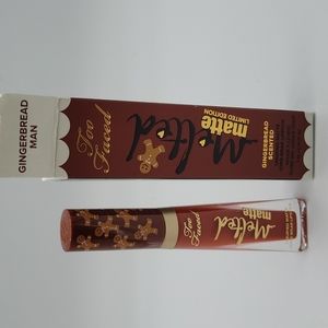 New Too Faced Melted Matte Gingerbread Man liquid lipstick